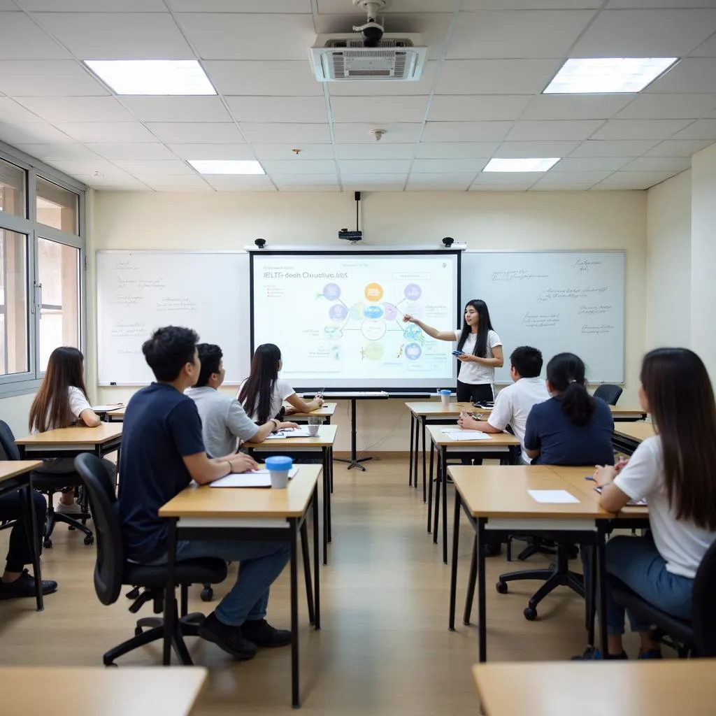 Lớp học IELTS tại Anh Ngữ AMA