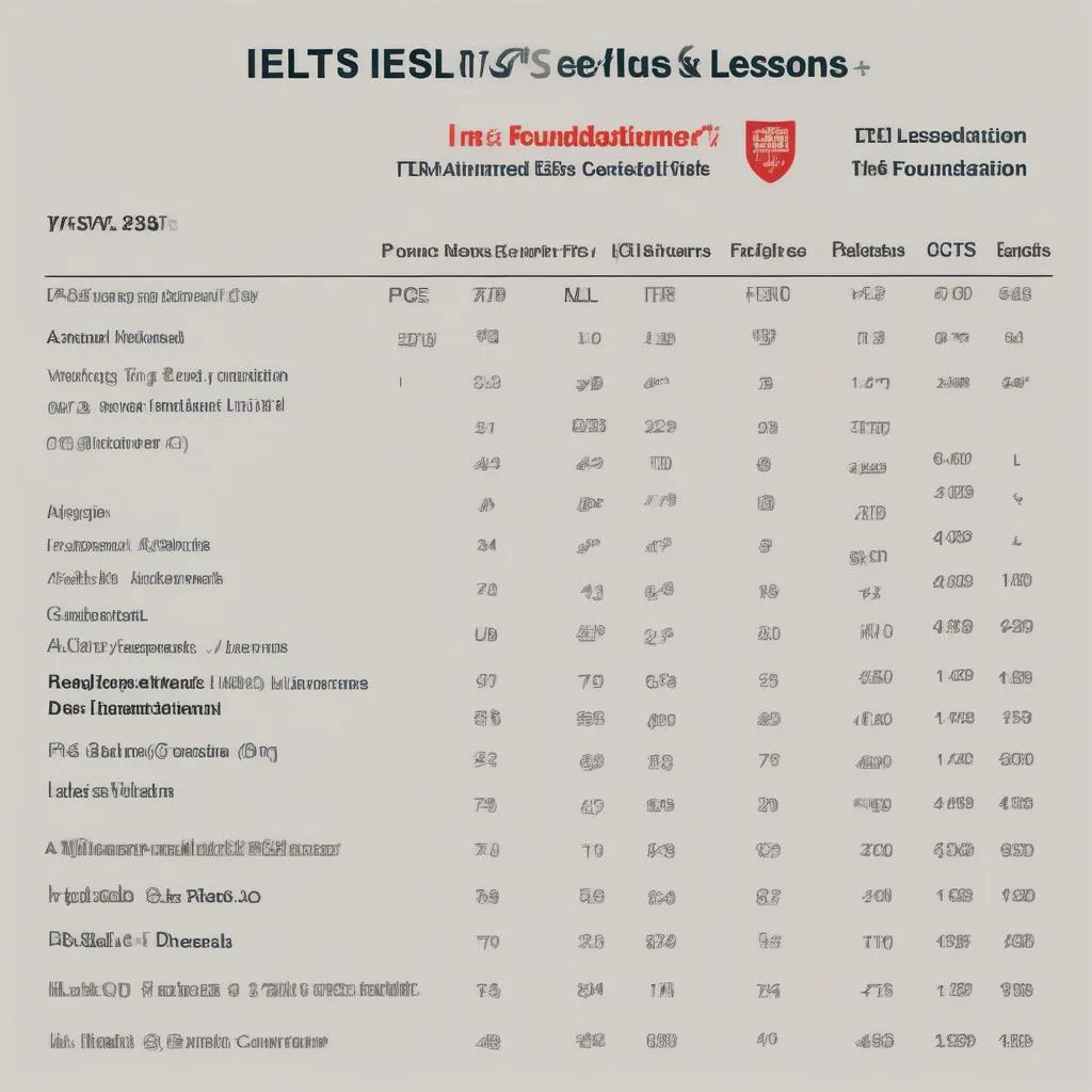 Bảng giá học phí IELTS