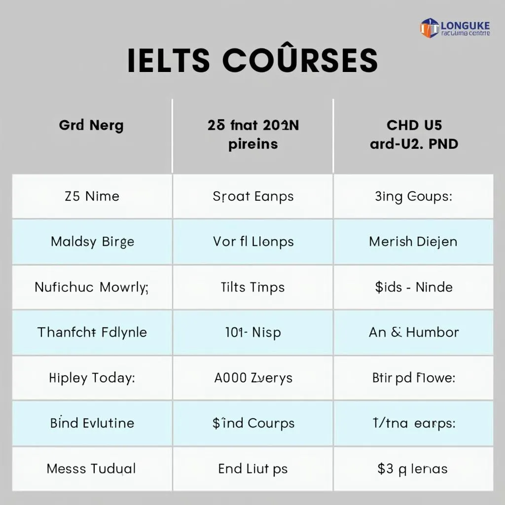 Bảng giá học phí IELTS Đình Long