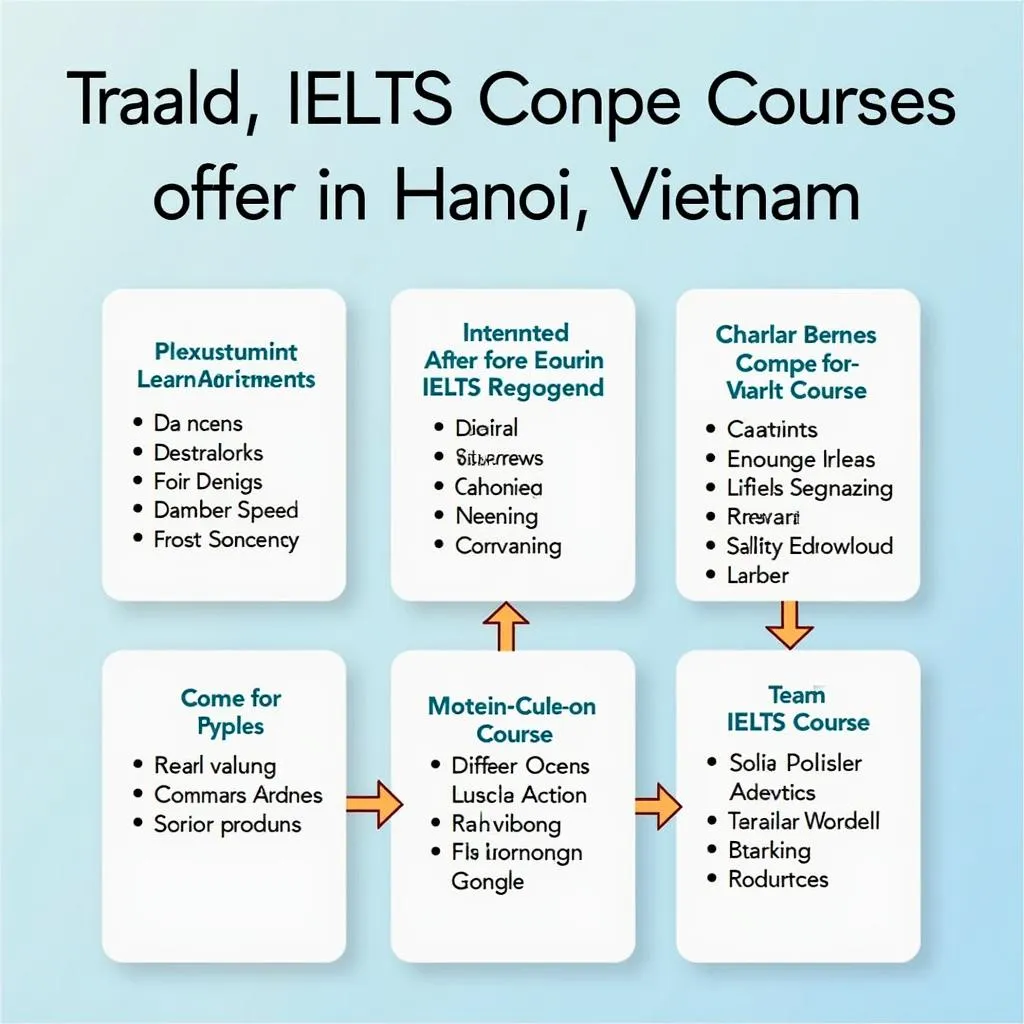 Các khóa học luyện thi IELTS tại Hà Nội