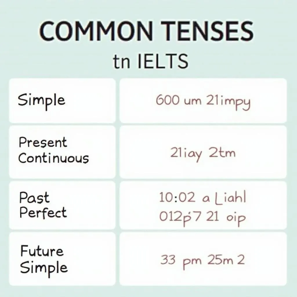 Các Thì Dùng Trong IELTS Test: Bí Kíp Chinh Phục Ngữ Pháp