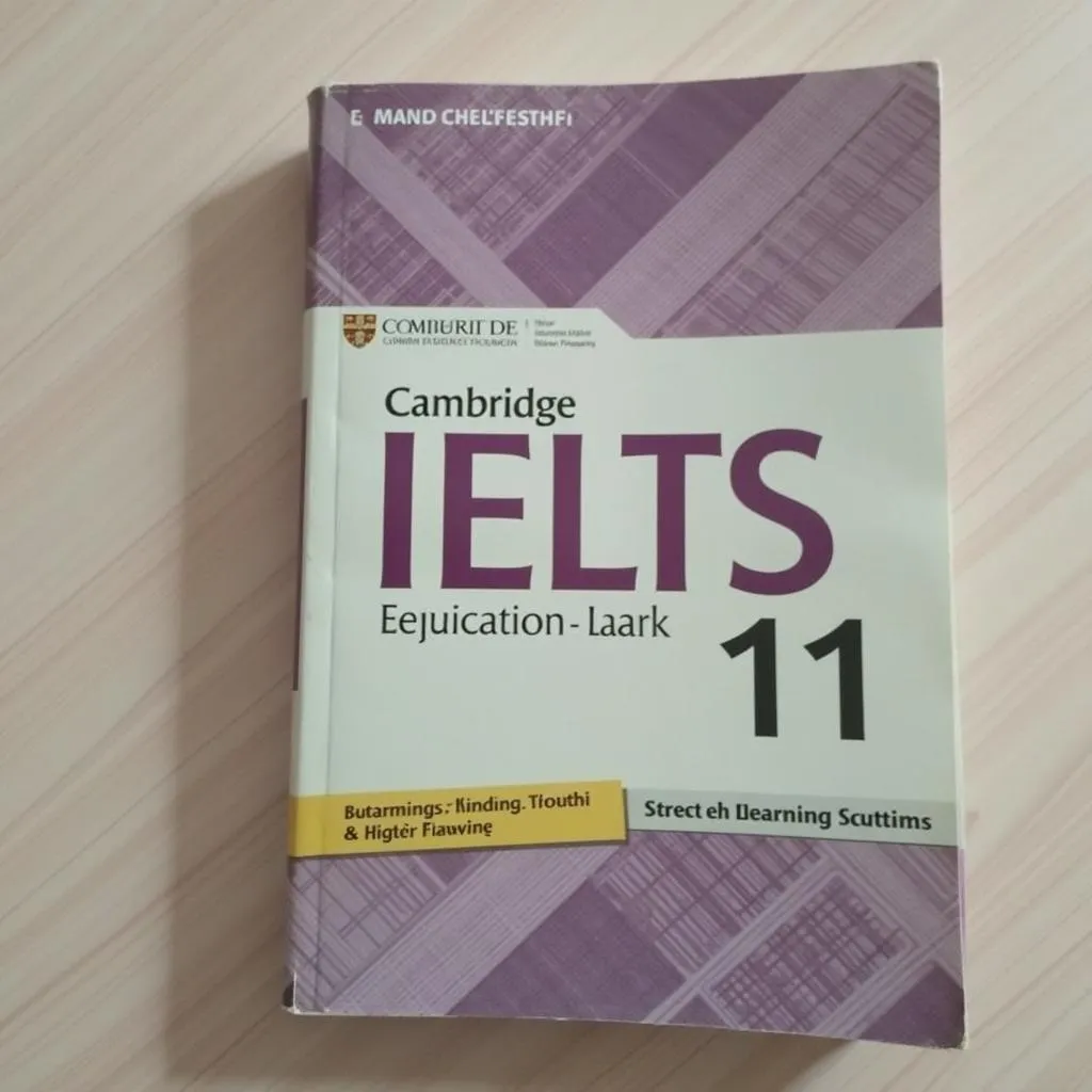 Bìa sách Cambridge IELTS 11