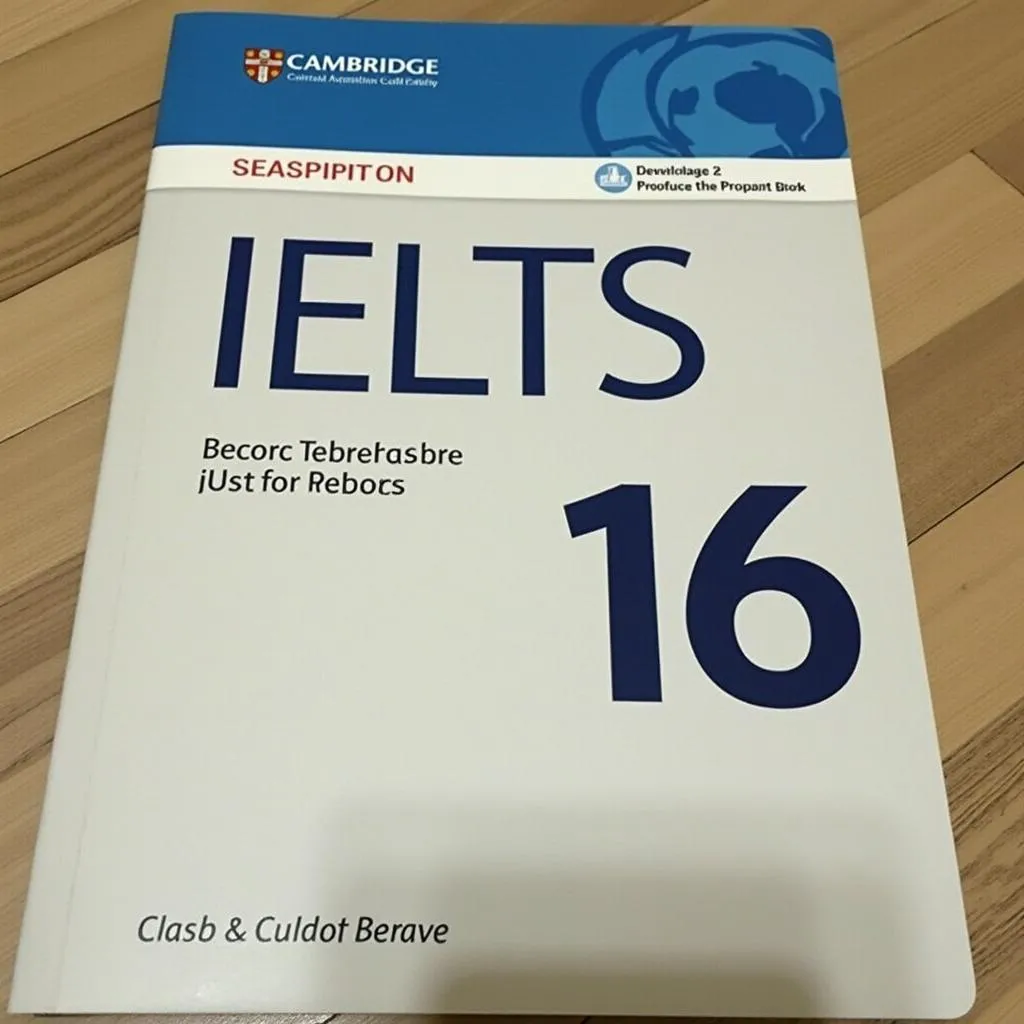 Bìa sách Cambridge IELTS 16