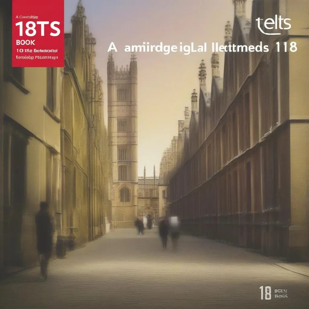 Bìa sách Cambridge IELTS 18