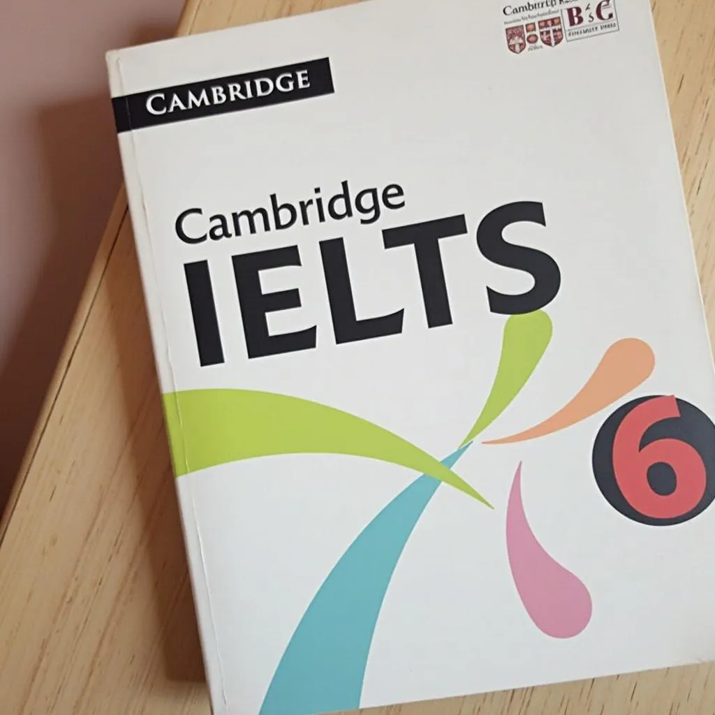 Bìa sách Cambridge IELTS 6