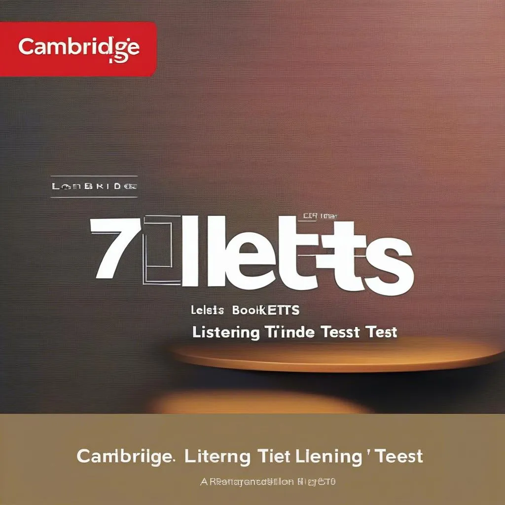 Hình ảnh sách Cambridge IELTS 7 Listening Test 1