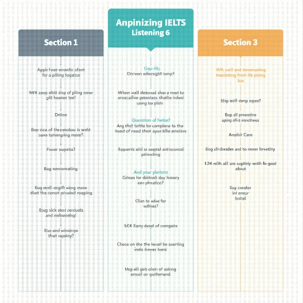 Cấu trúc bài thi IELTS Listening