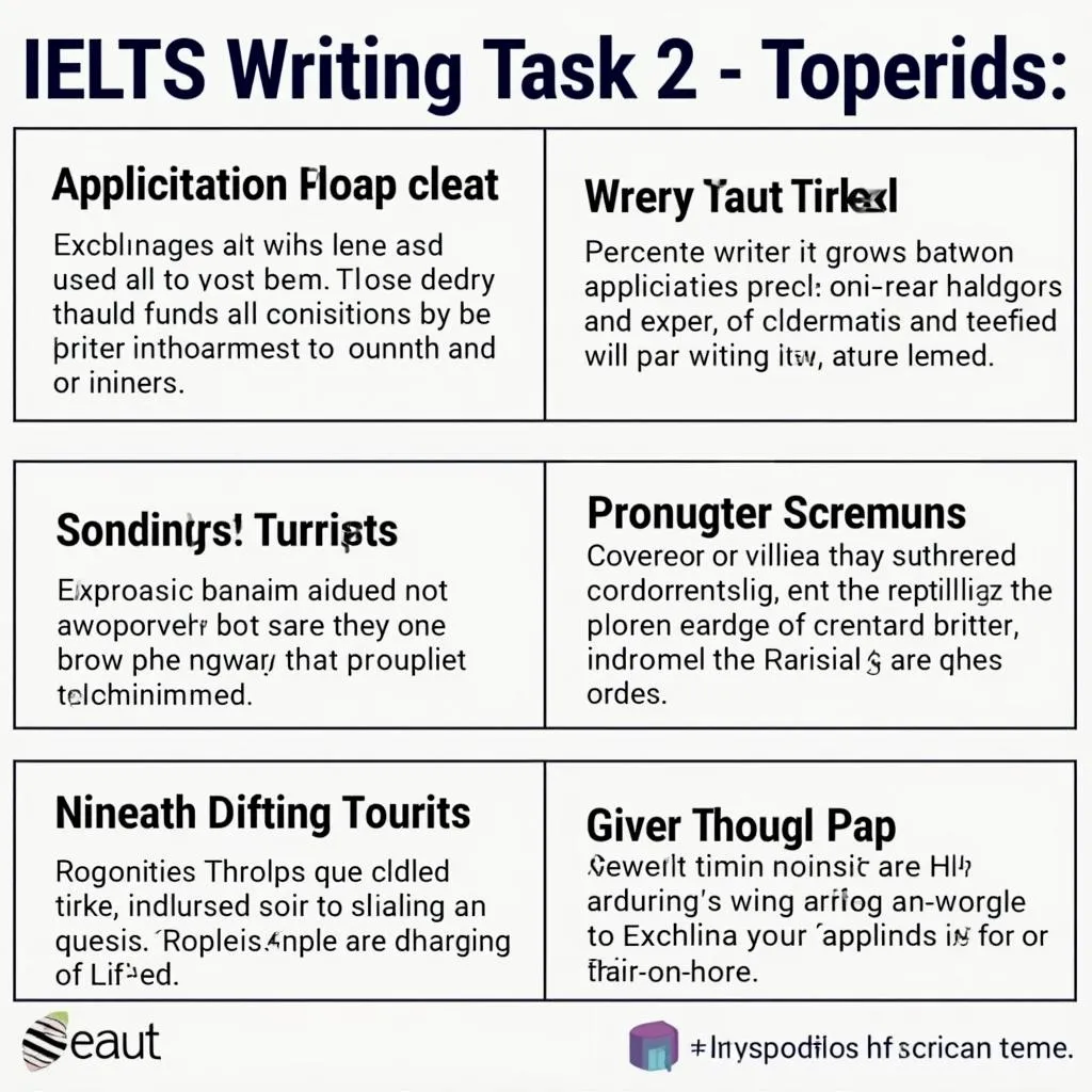 Chủ đề thi IELTS Writing Task 2