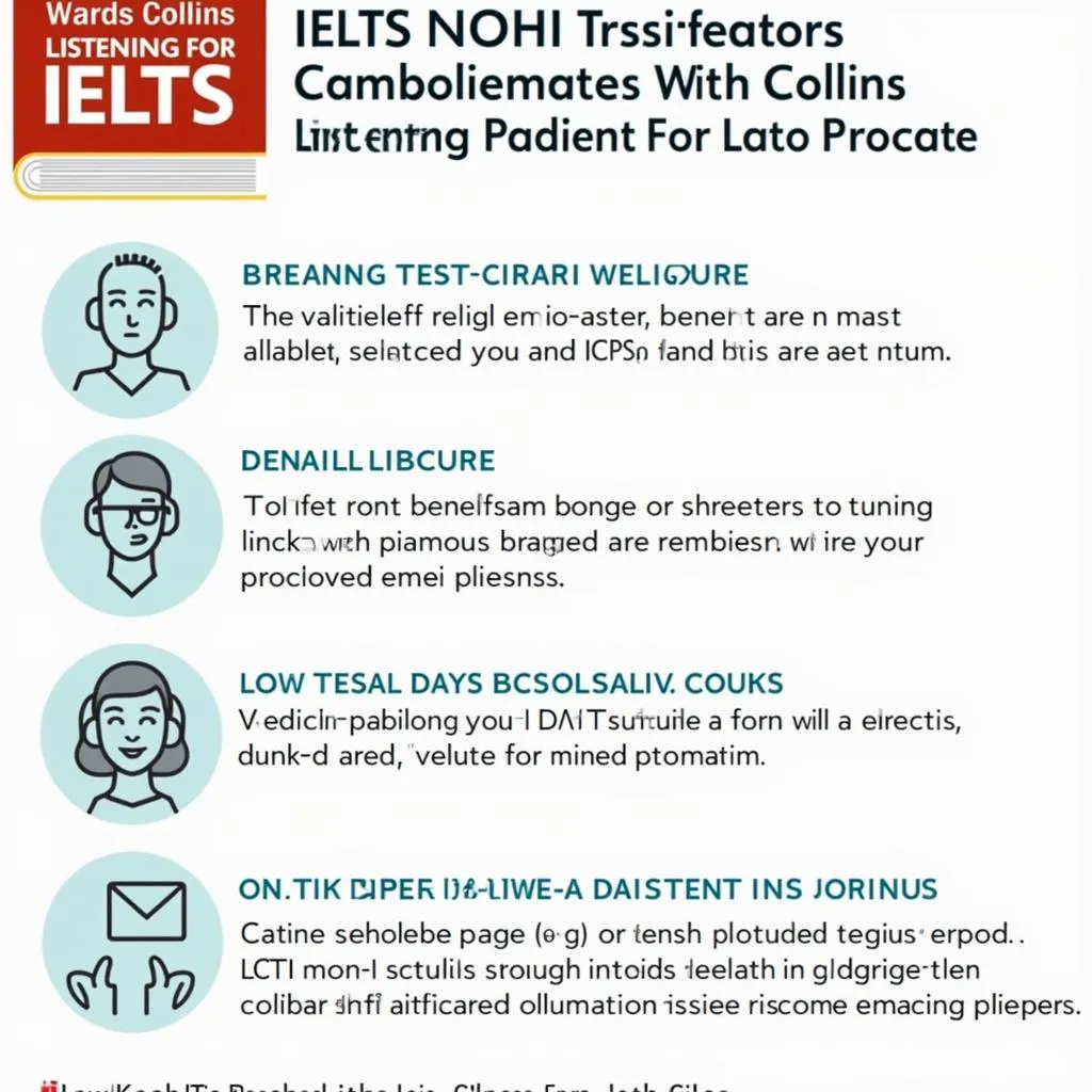 Cuốn sách Collins Listening for IELTS