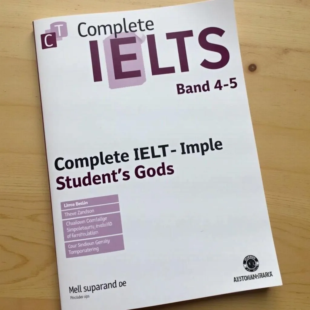 Hình ảnh cuốn sách Complete IELTS Band 4-5 Student's Book