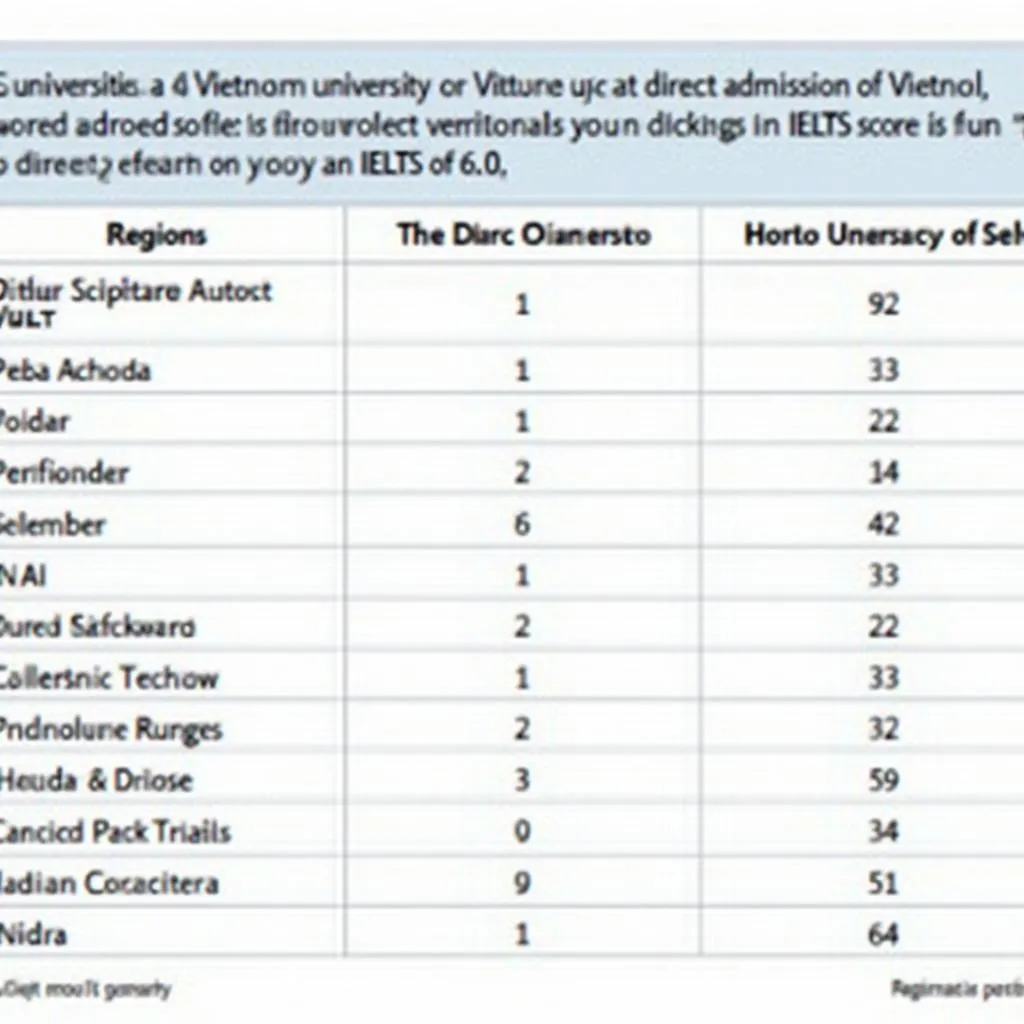 Danh sách trường đại học xét tuyển thẳng IELTS 6.0