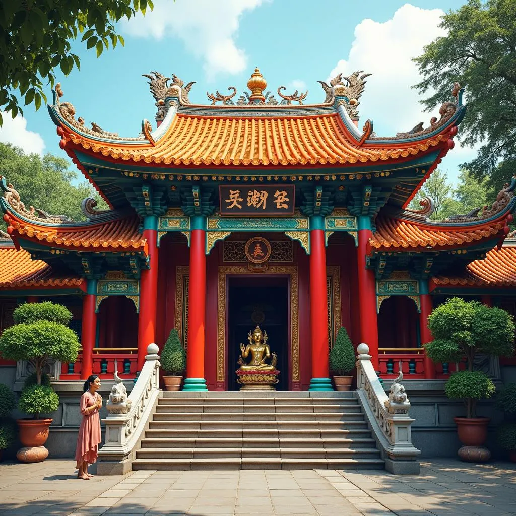 Vietnamese temples and pagodas