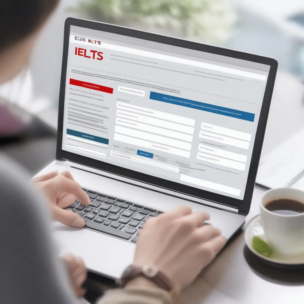 Điền hồ sơ thi IELTS online