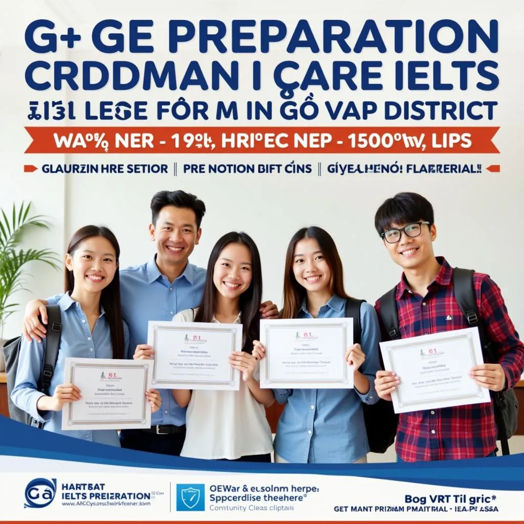 Học bổng IELTS tại Gò Vấp