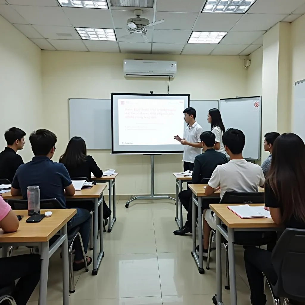 Học IELTS Cần Thơ tại trung tâm