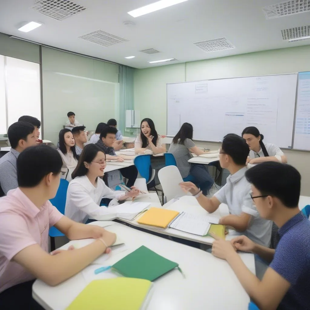 Hình ảnh học IELTS tại Hà Nội