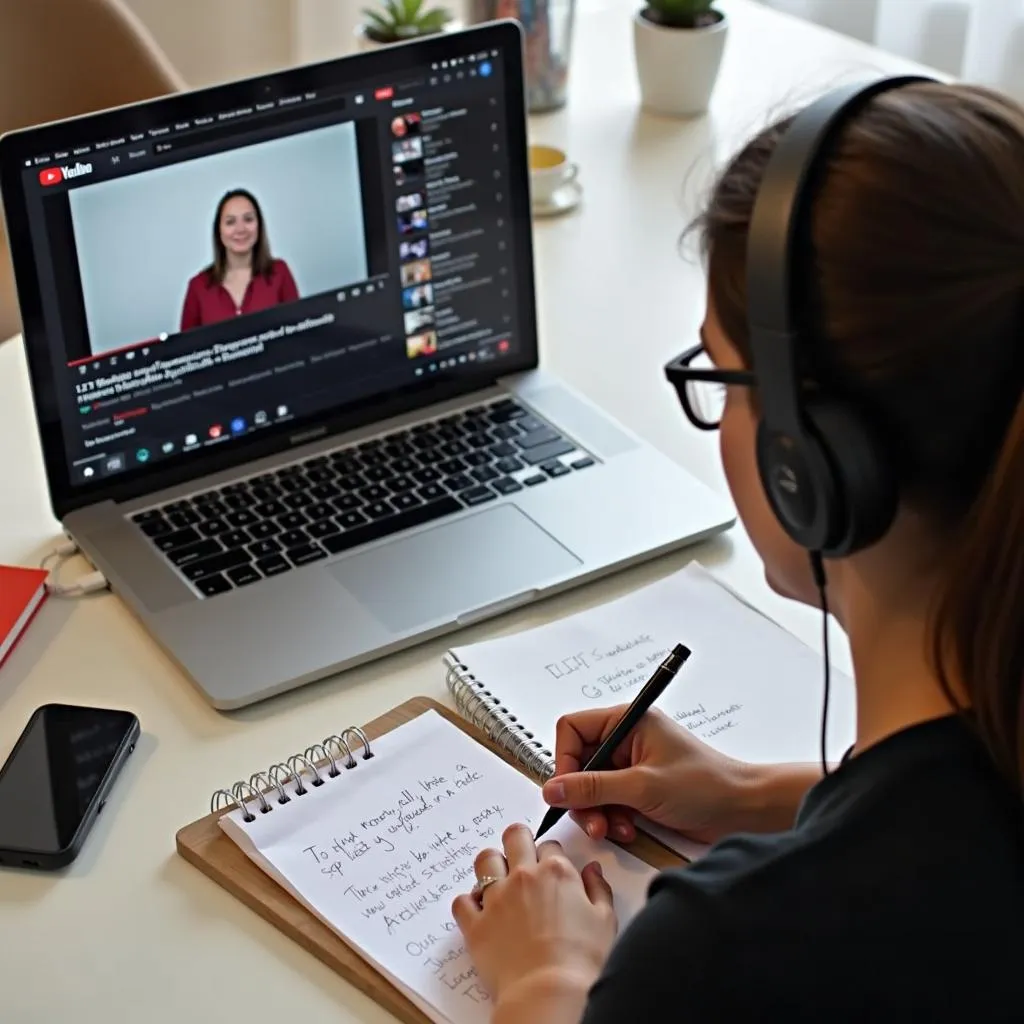 Học nói IELTS trên Youtube