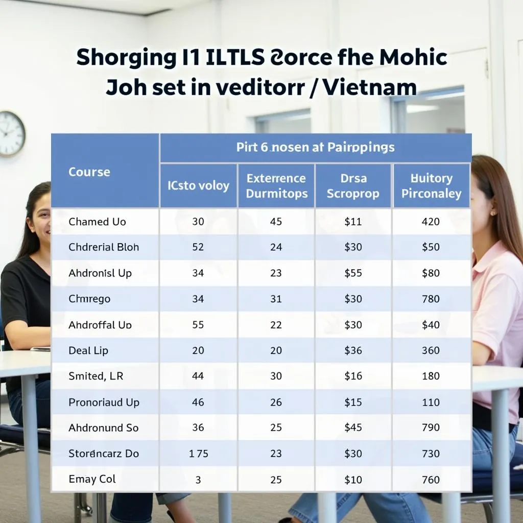 Bảng giá học phí IELTS tại An Giang