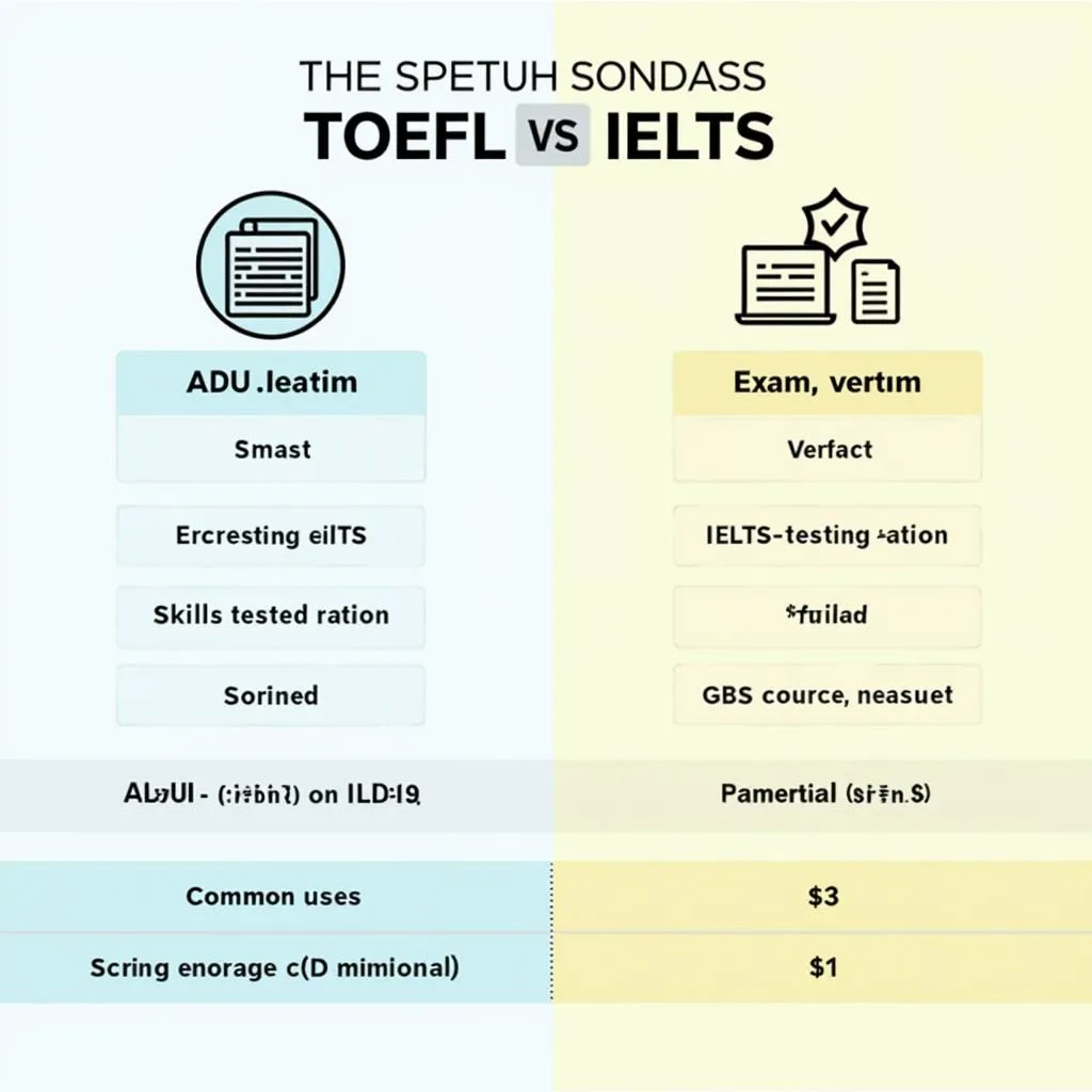 So sánh TOEFL và IELTS