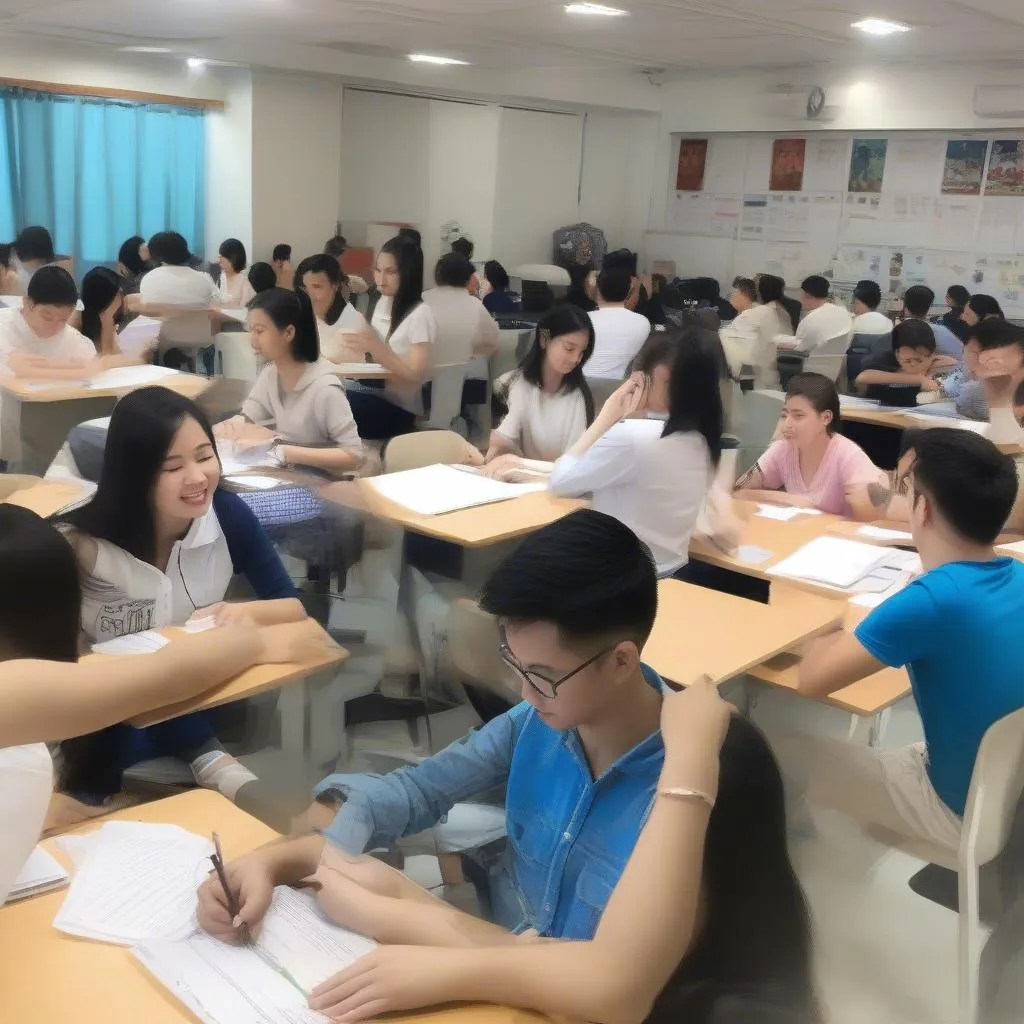 Hình ảnh học viên Luyện Thi IELTS Hà Nội