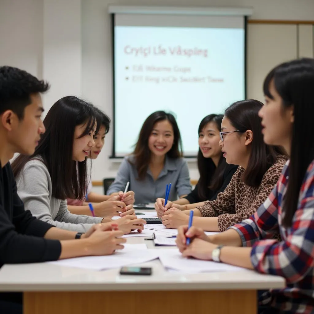 Học viên luyện thi IELTS tại Hà Nội