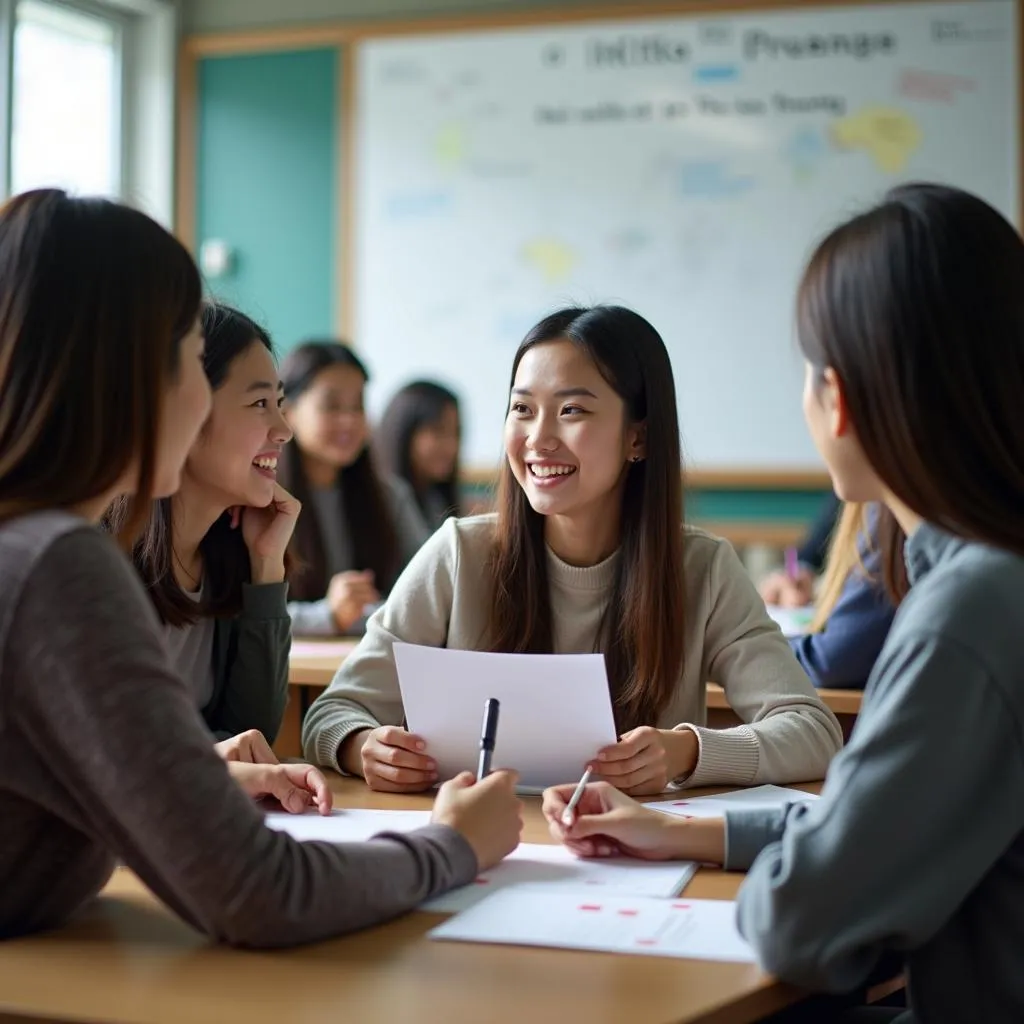 Học viên luyện thi IELTS tại Hà Nội