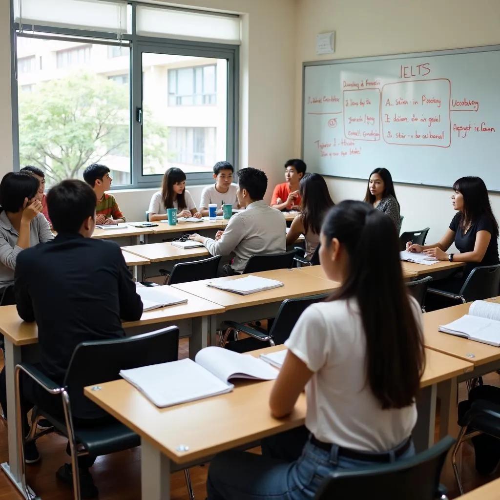 Học viên luyện thi IELTS tại Hà Nội