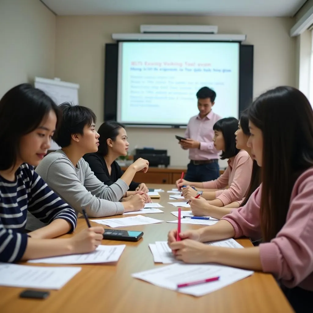 Học viên luyện thi IELTS tại Hà Nội