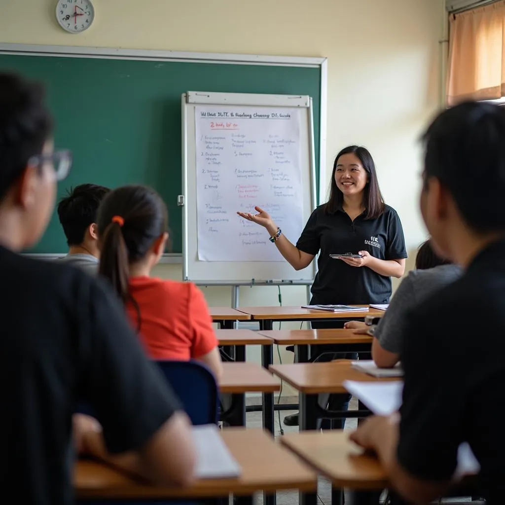 Học viên luyện thi IELTS tại Hải Phòng