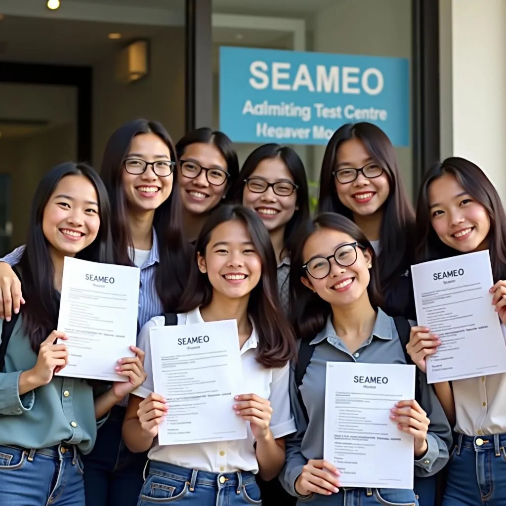 Học viên SEAMEO tham gia thi IELTS