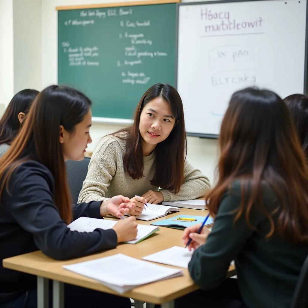 Học viên trung tâm luyện thi IELTS Hà Nội