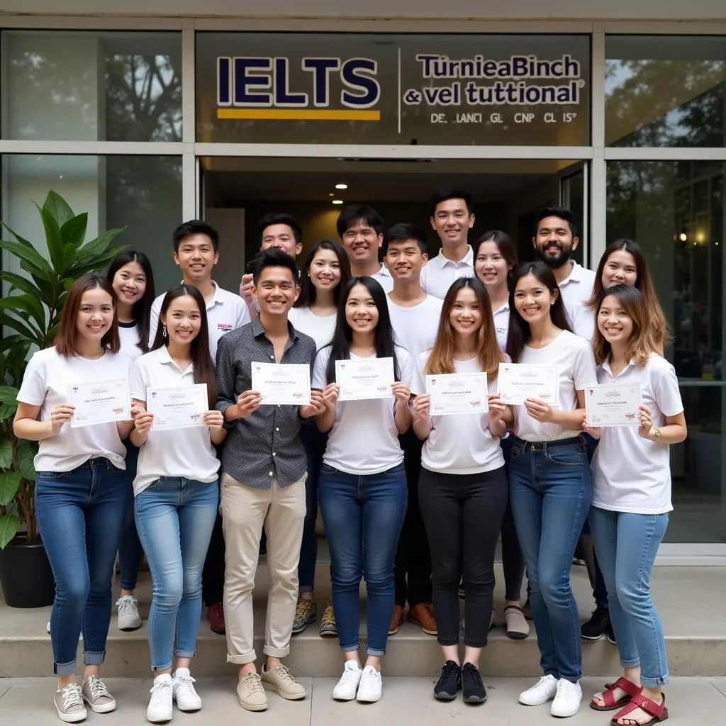 Học viên trung tâm nhận bằng IELTS