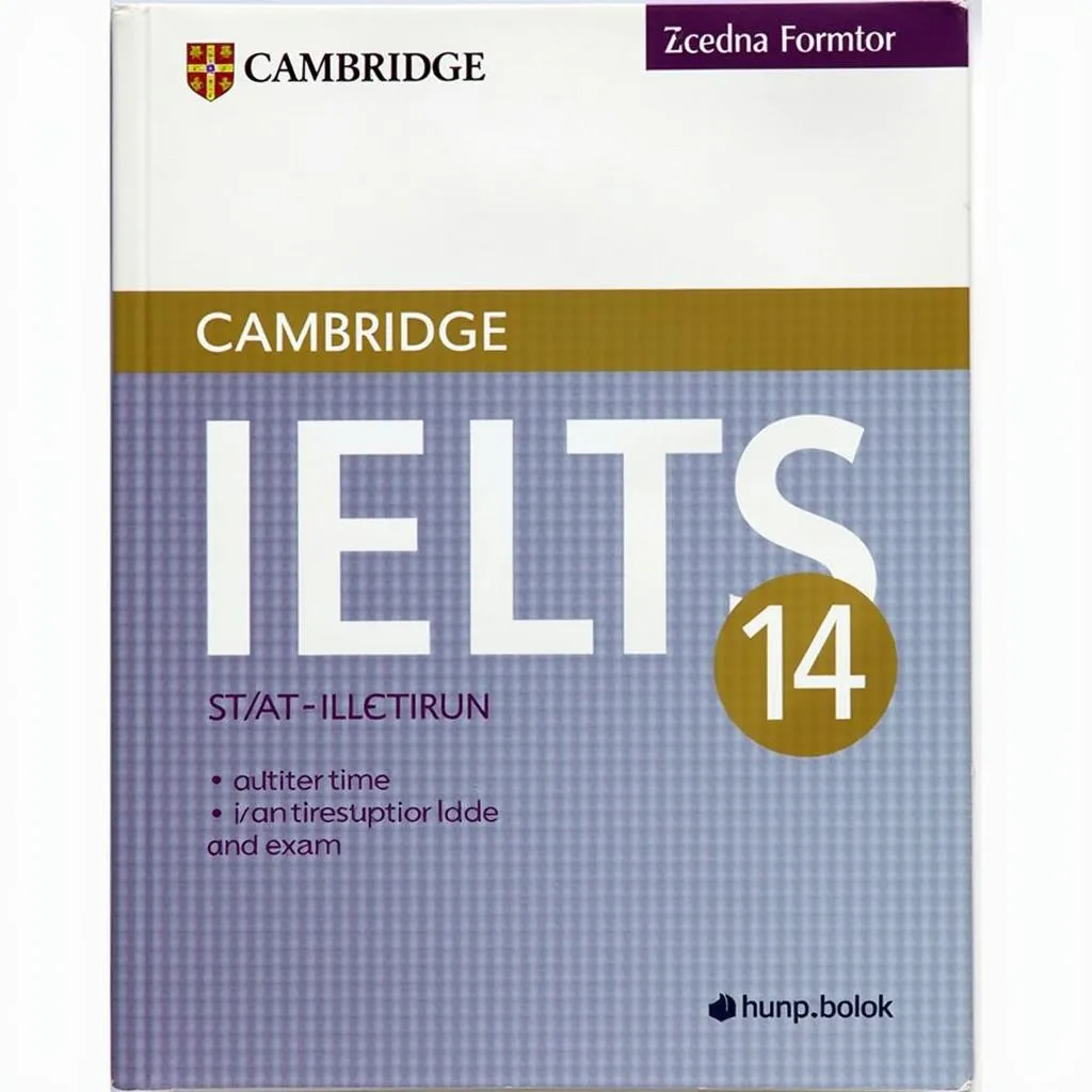 Bìa sách IELTS Cambridge 14