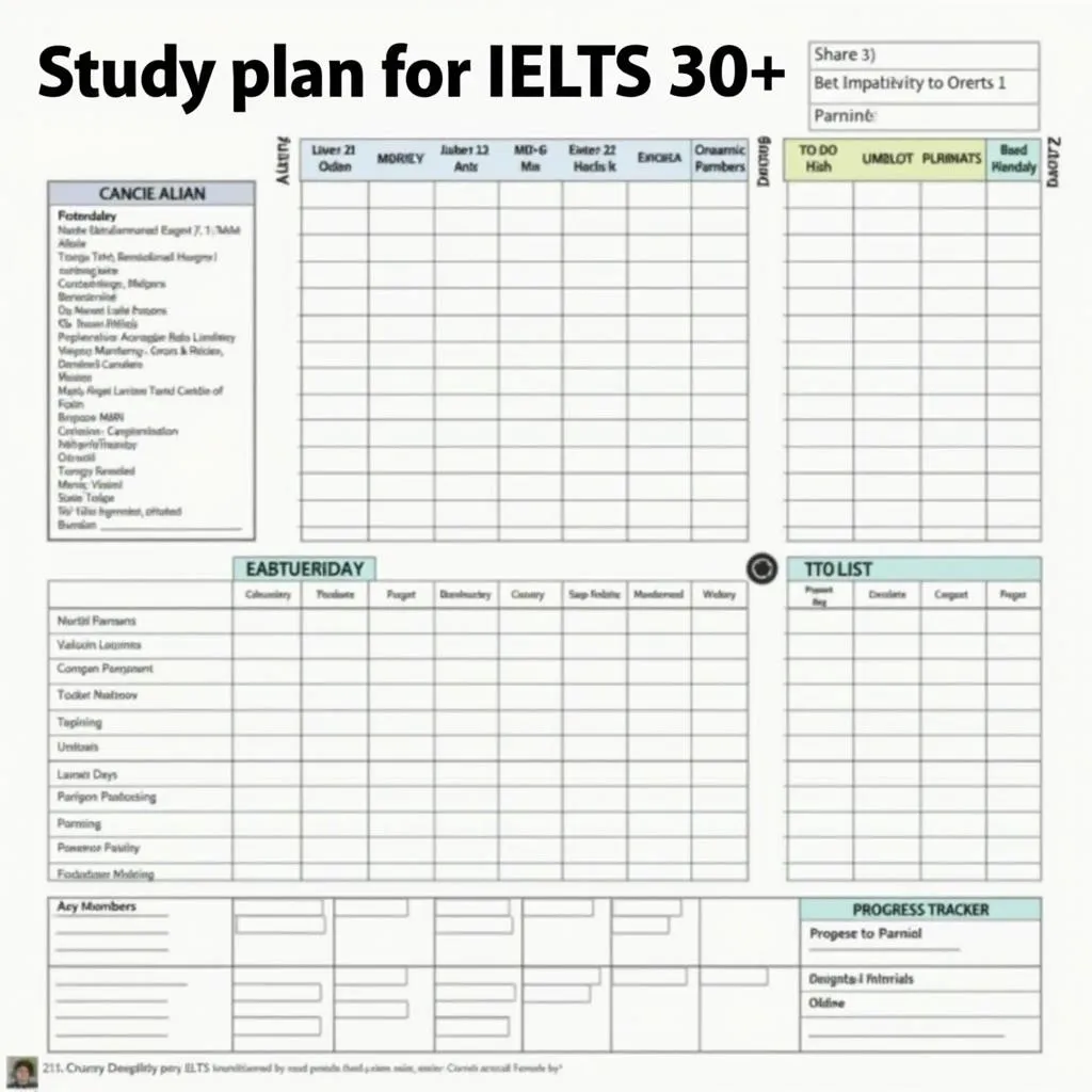 Lập kế hoạch luyện thi IELTS