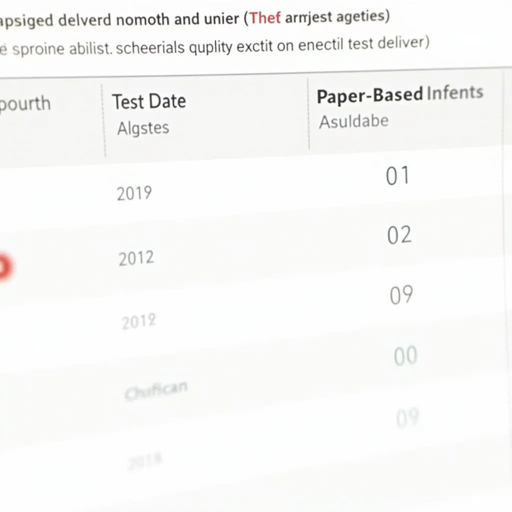 Lịch thi IELTS IDP năm 2019 trên website