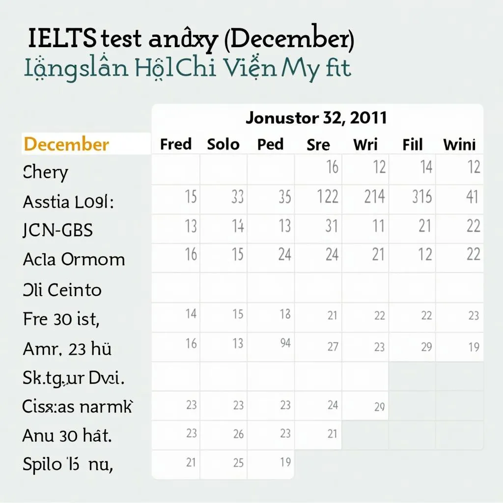 Lịch Thi IELTS IDP Tháng 12 TPHCM: Thông Tin Chi Tiết & Bí Kíp Ôn Luyện