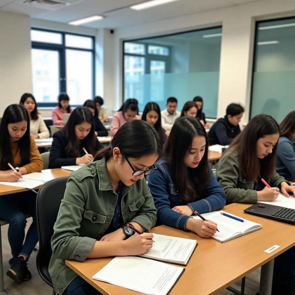 Lớp học TA thi chuyên ngữ & IELTS: Bí kíp chinh phục giấc mơ du học