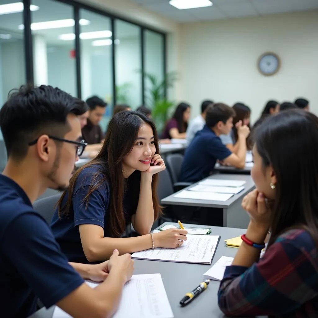 Lớp học IELTS tại Bộ Công Thương