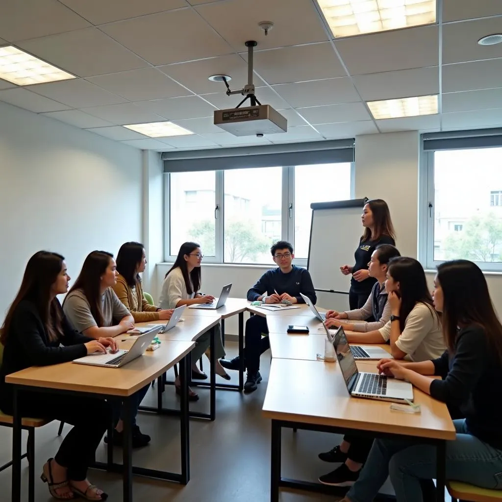 Lớp học IELTS tại trung tâm Hà Nội