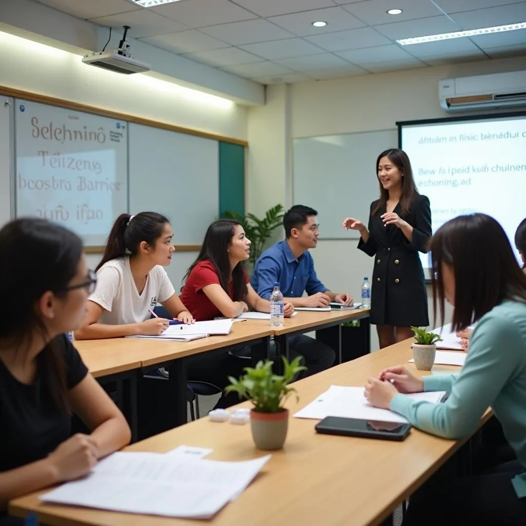 Lớp học luyện thi IELTS Hà Nội