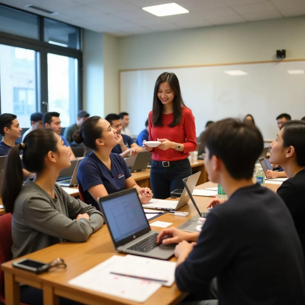 Lớp học luyện thi IELTS Hà Nội