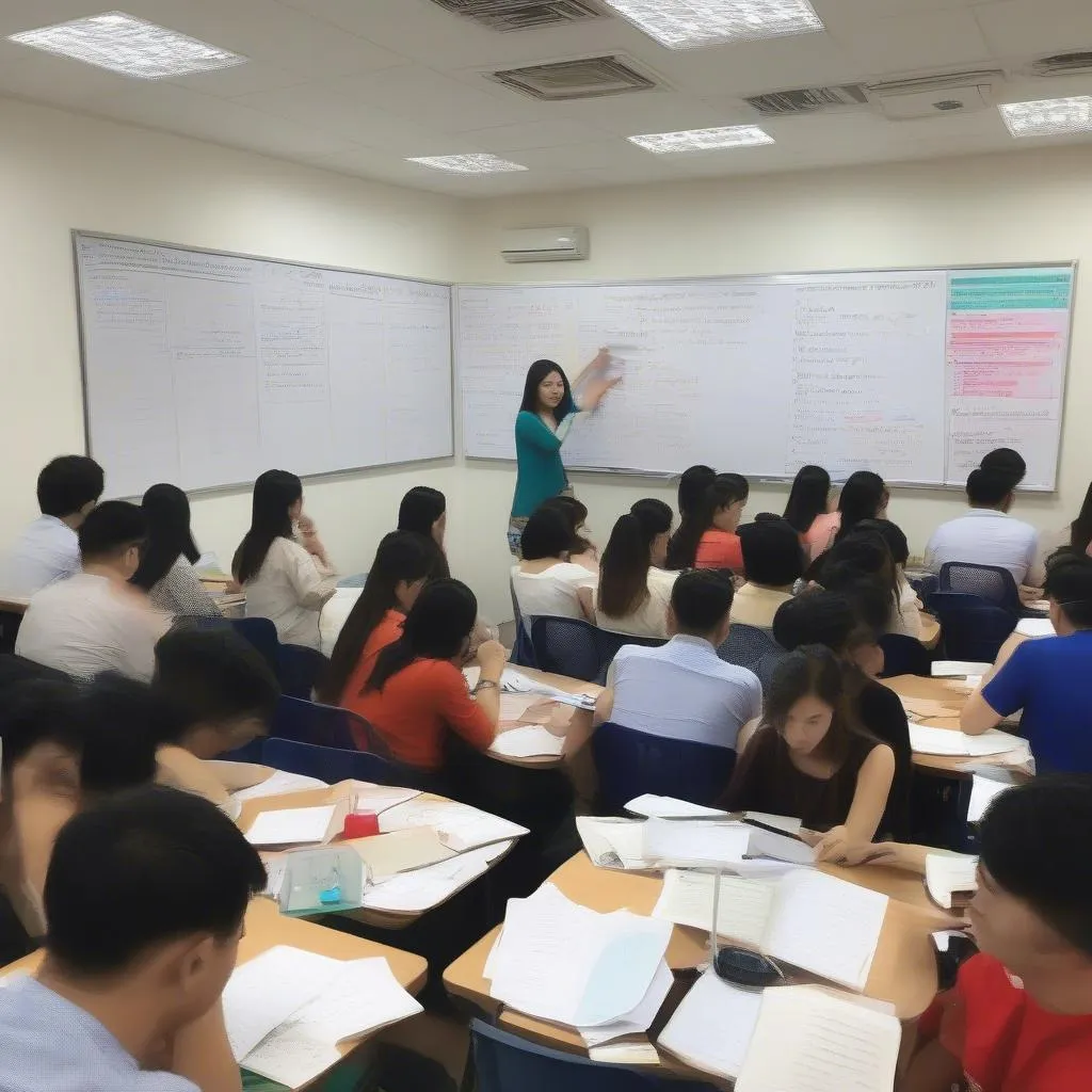 Lớp học luyện thi IELTS tại Mỹ Đình