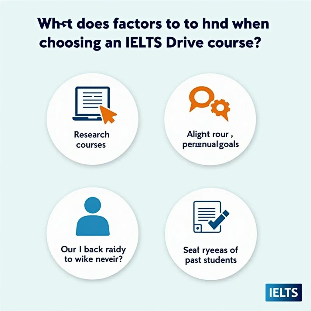 Lưu ý khi chọn khóa học IELTS Drive