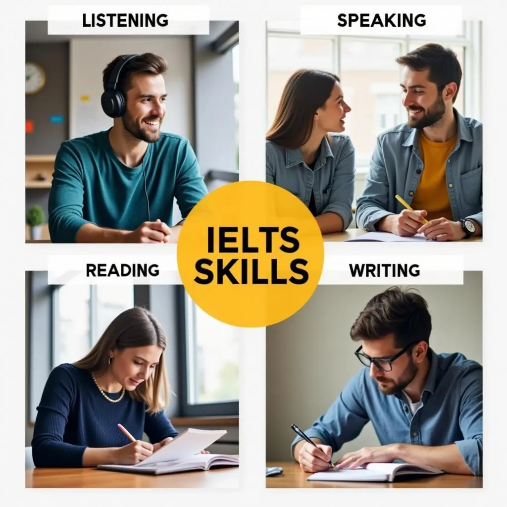 Luyện tập 4 kỹ năng IELTS