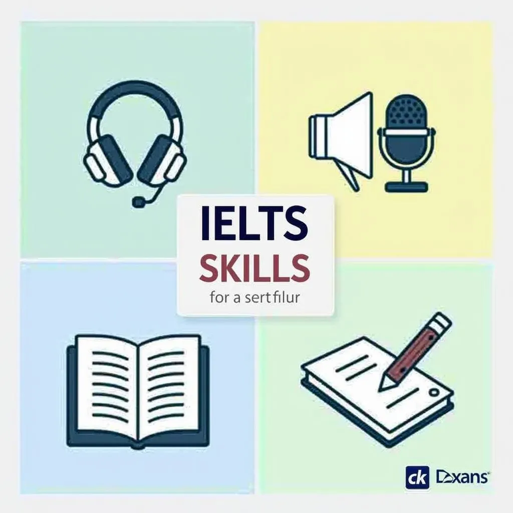 Luyện thi IELTS 4 kỹ năng tại nhà