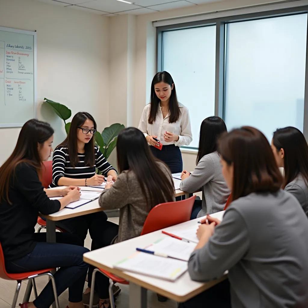 Lớp học IELTS tại Luyện thi IELTS Hà Nội