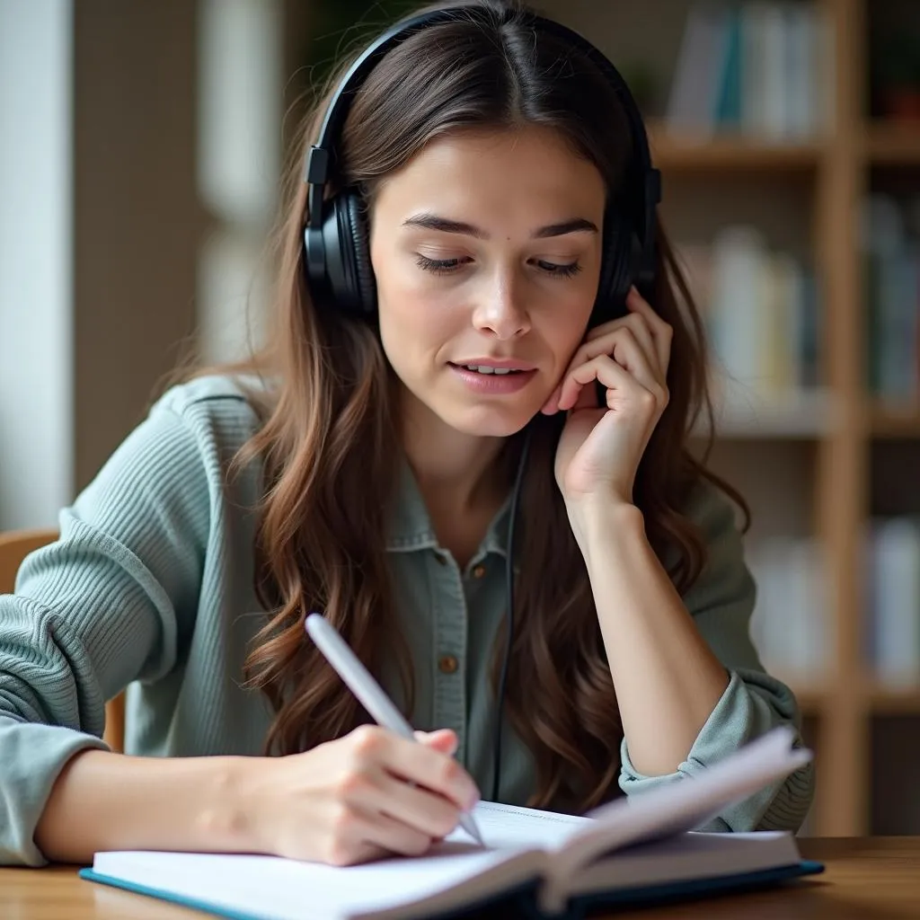 Luyện thi IELTS Listening với active listening