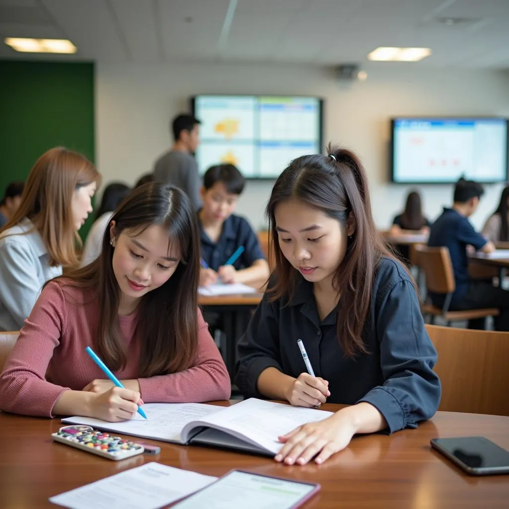 Hình ảnh minh họa về luyện thi IELTS