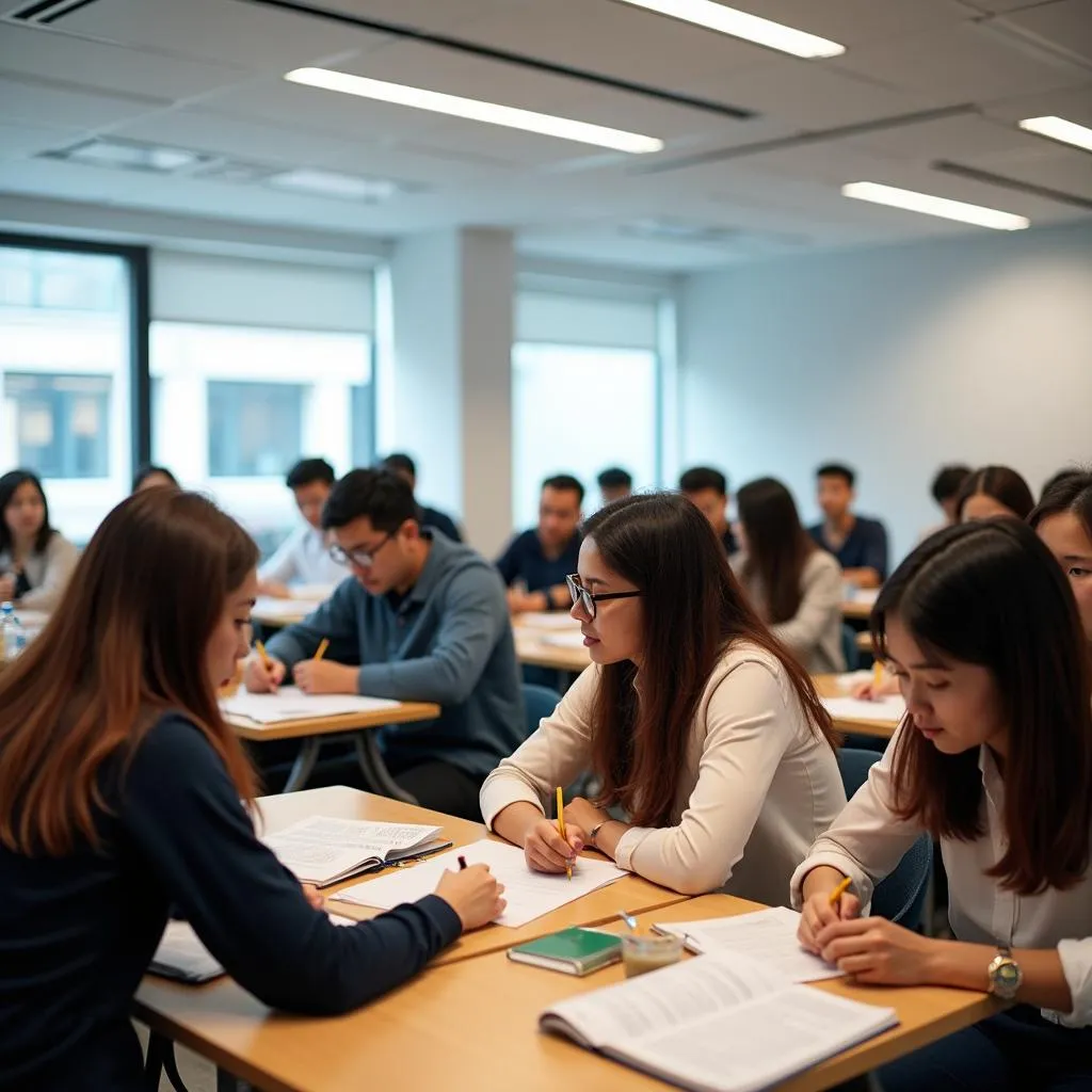 Luyện thi IELTS TOEIC tại Hà Nội