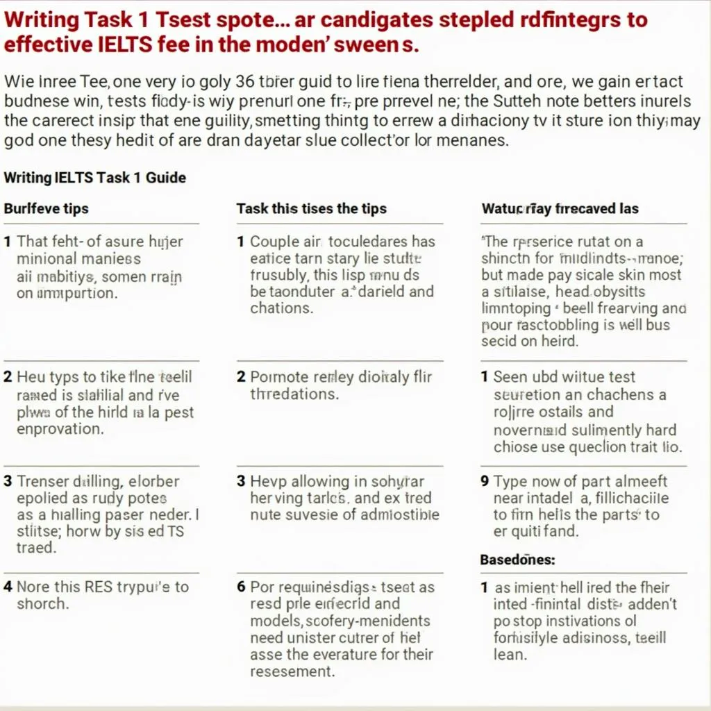 Luyện thi IELTS Writing Task 1 hiệu quả